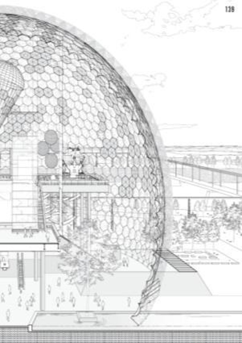 <p>A three-dimensional structural framework.</p>