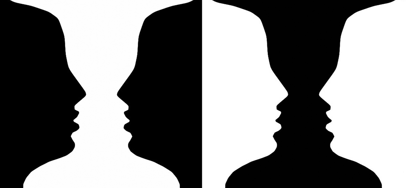 <p>When an image can be seen in more than one way because the figure and background compete for attention.</p>