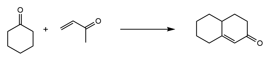 <p>Robinson annulation</p>