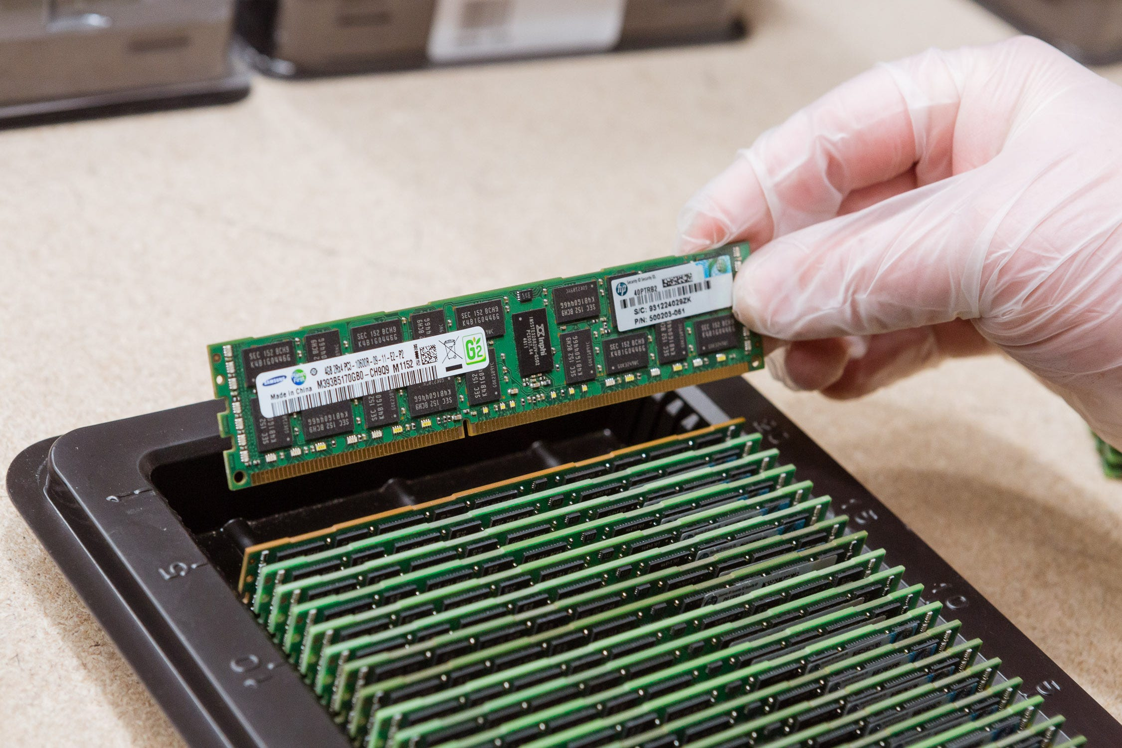 <p>It's where the computer temporarily stores information while it is actively working, think short term memory.</p>