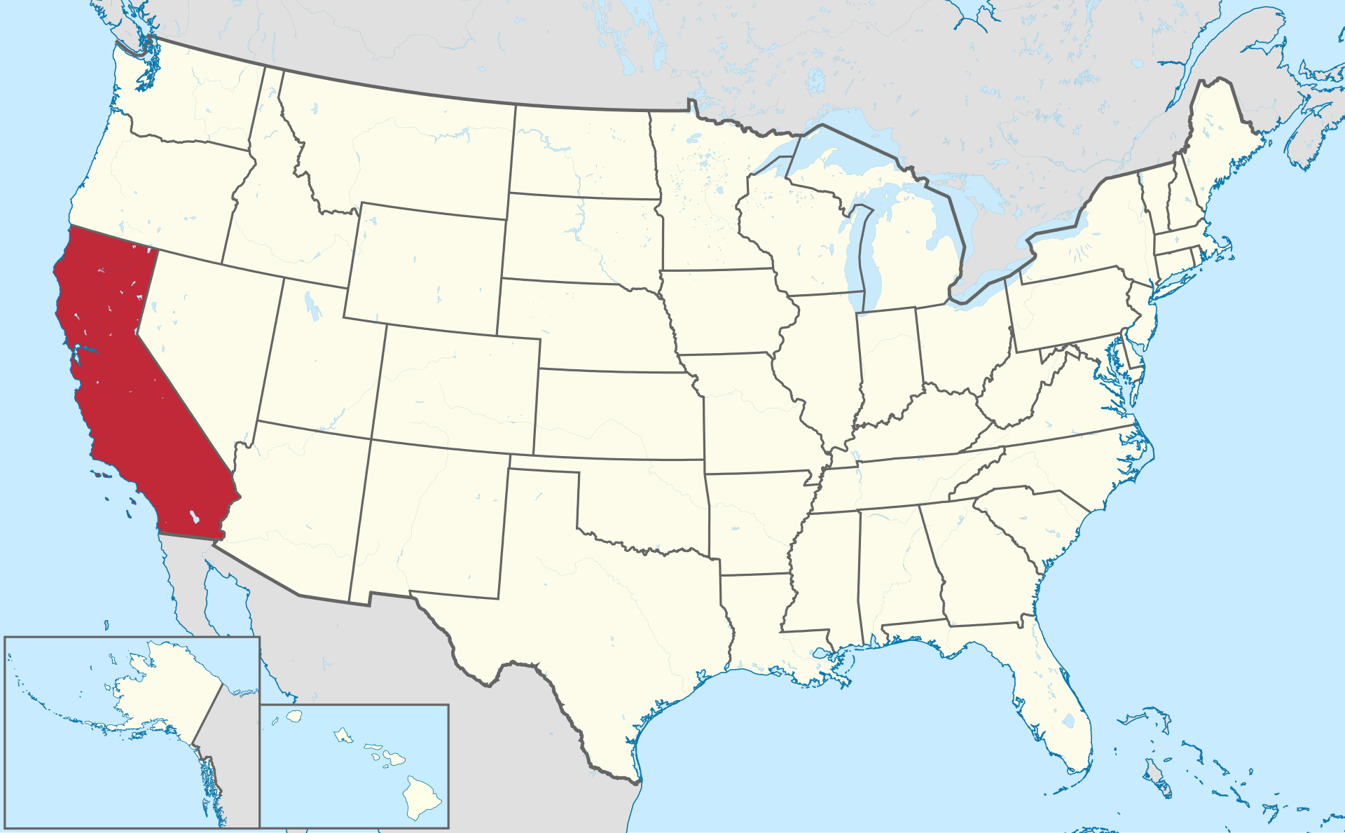 <p>California</p>