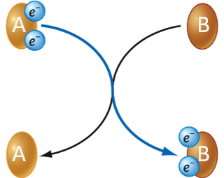 <p>Which compound is being oxidized? </p><p>Which compound is being reduced?</p>