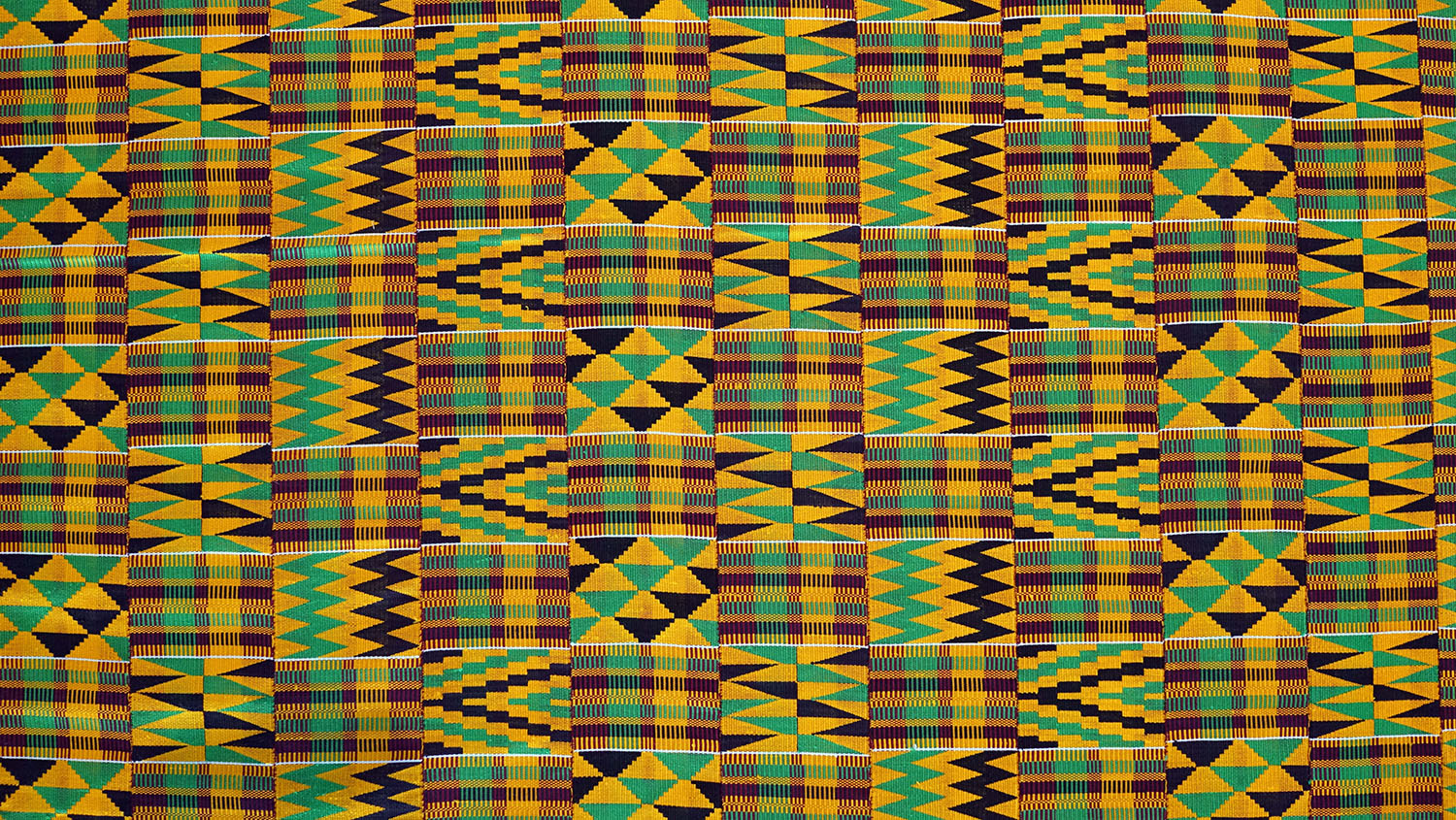<p>Kente Cloth</p>
