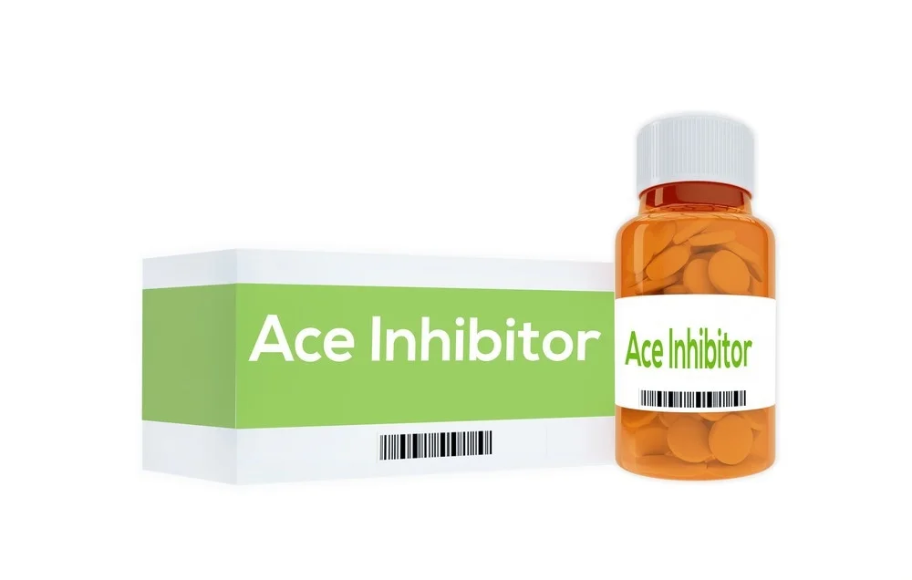 <p>Angiotensin-converting enzyme (ACE) inhibitors</p>