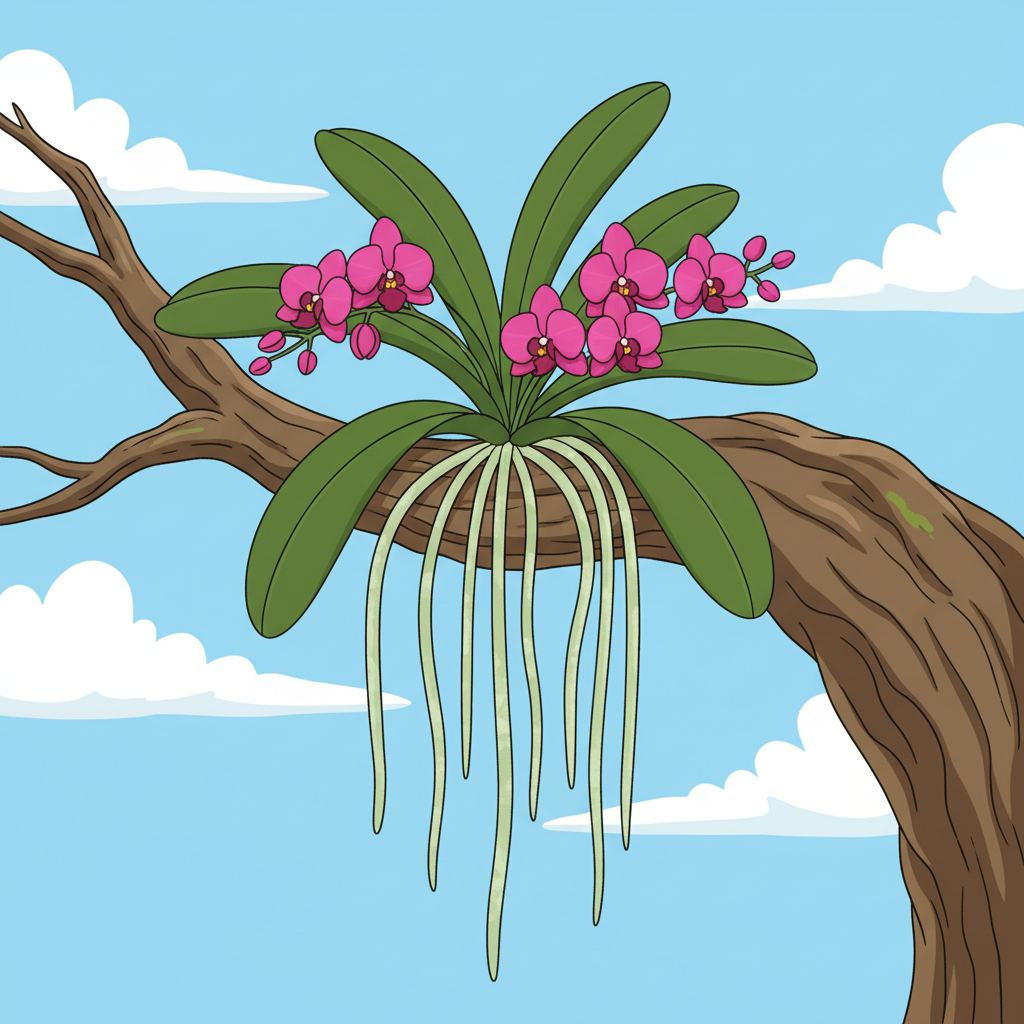 <p>aerial roots</p>