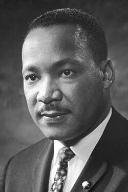 <p>Martin Luther King Jr. </p>