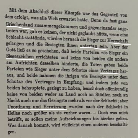<p>Quellensteckbrief zu Xenophon, <em>Hellenika</em> 7,5,26f. (Schlacht von Mantineia)</p><p><strong>Lebensdaten</strong></p><p><strong>Soziale Stellung</strong></p><p><strong>Inhalt des Gesamtwerks</strong></p><p><strong>Inhaltsangabe der Quellenstelle</strong></p><p><strong>Unbekannte Begriffe</strong></p><p><strong>Intention</strong></p><p><strong>Quellenwert für das PS-Thema</strong></p>