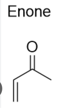 <p>A enone + 1-3 dicarbonyl</p>