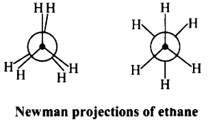 <p>A <strong>Newman projection</strong> is just a way to <strong>look straight down a carbon–carbon single bond</strong> so you can clearly see how groups are arranged in 3D </p><p>(see image).</p>