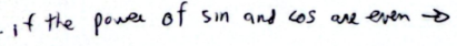 <p>In an integral</p>