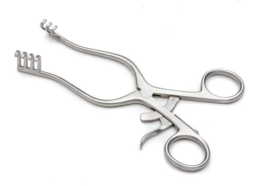 <p>Self-retraining to hold open shallow incisions </p>