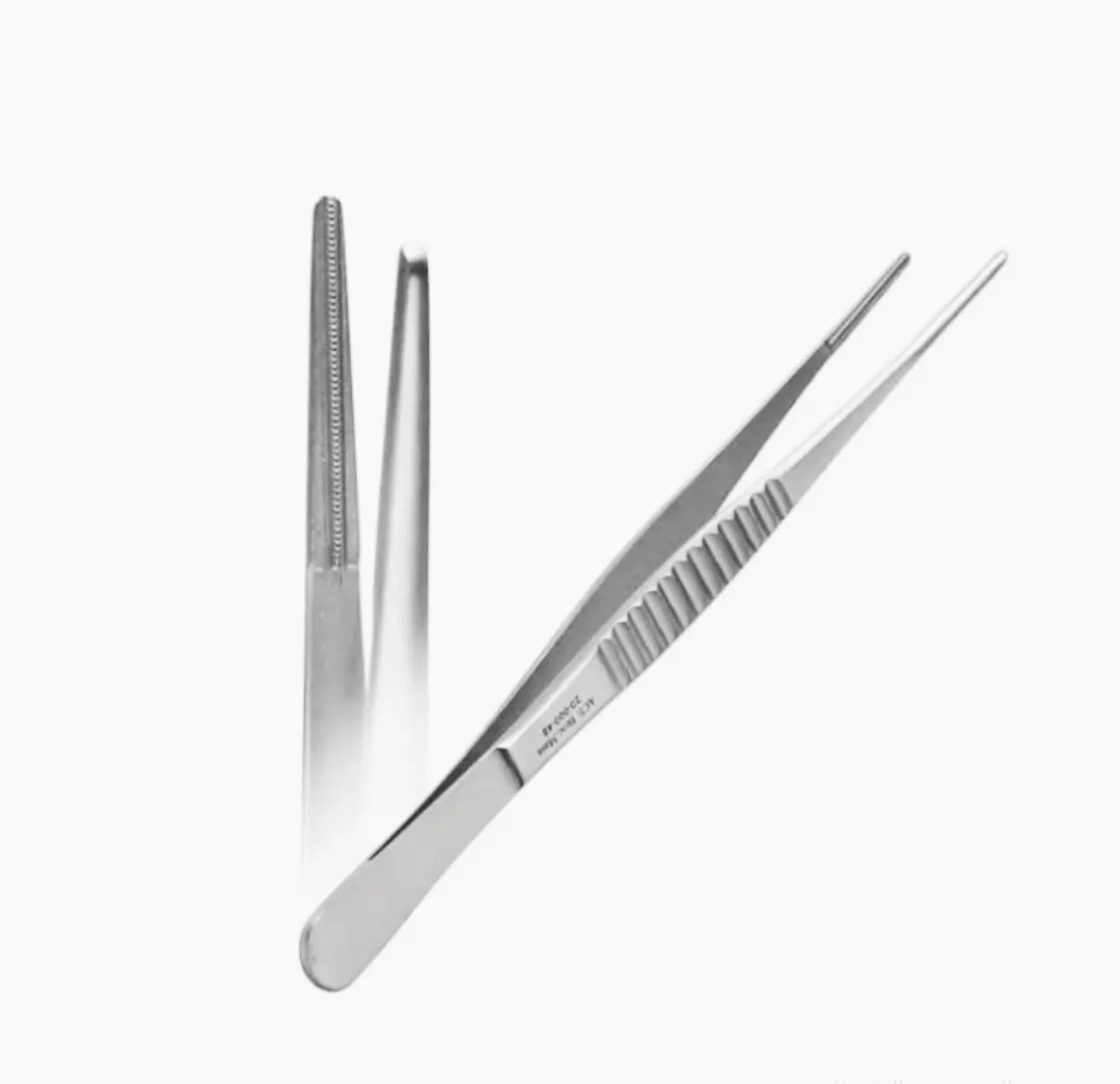 <p>An instrument used for handling delicate tissues, particularly in cardiovascular and general surgeries.</p>