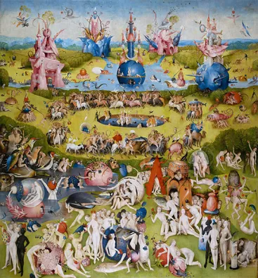 <p>The Garden of Earthly Delights - 1490/00 </p>