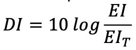 <p>compares the actual Exposure Index (EI) to the protocol Target Exposure Index (EI<span style="line-height: normal;">T</span>) for an image</p><p>Tells radiographer how far they are from ideal exposure</p><p>0 is perfect</p><p>+1 is 25% over, +2 is 50% over…</p><p>-1 is 20% under, -2 is 40% under…</p><p>-2 to +2 usually acceptable </p>