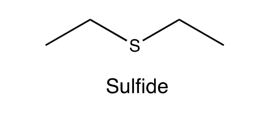 <p>C4 H10 sulfur in the middle (two pyramids beside it)</p>