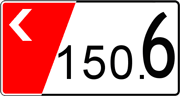<p><strong>O1A - Demarcação hectométrica da via</strong></p>