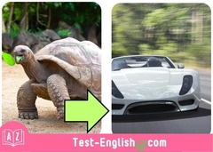 <p>This car is _____.</p>