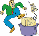 <p>دور انداختن چیزی</p>