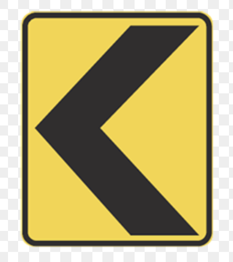 <p>Change in Direction Sign</p>