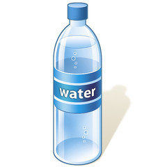 <p>píng</p><p>a bottle</p><p>一__水 — one bottle of water </p><p>一__果汁 — one bottle of juice</p>