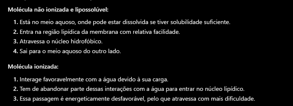 <p>A sua passagem através de membranas lipídicas é favorecida.</p><p>a que proposito ioes interagem mais facilmente com a agua</p><p class="TextBase-hXhSqg Text-lIMP0_"><span>Porque </span><span style="line-height: 26px;"><strong>a água é uma molécula polar</strong></span><span>, ou seja, tem uma zona parcialmente positiva e outra parcialmente negativa. Por isso, consegue atrair e rodear os iões, que têm carga elétrica. </span>anfipática</p>