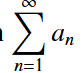 <p>When does divergence test converge or diverge</p>