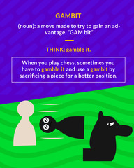 <p>a maneuver or action used to gain an advantage</p>