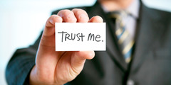 <p>believable; reliable</p>