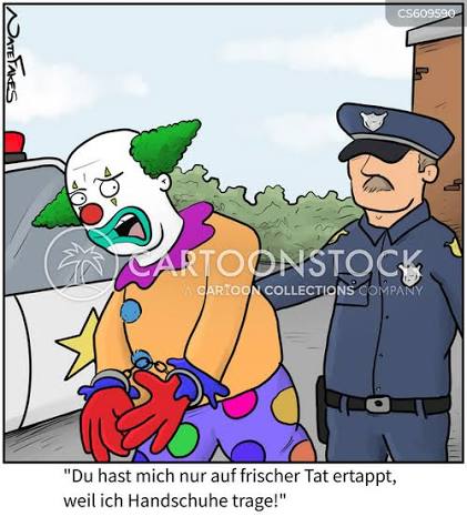 <p>Red handed erwischt </p>