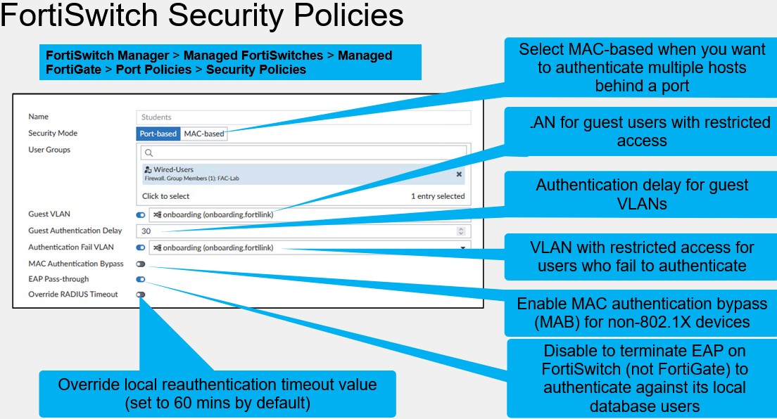 <p>A mode where FortiSwitch authenticates a single host and then opens the port to other devices behind it, granting them the same access level.</p>