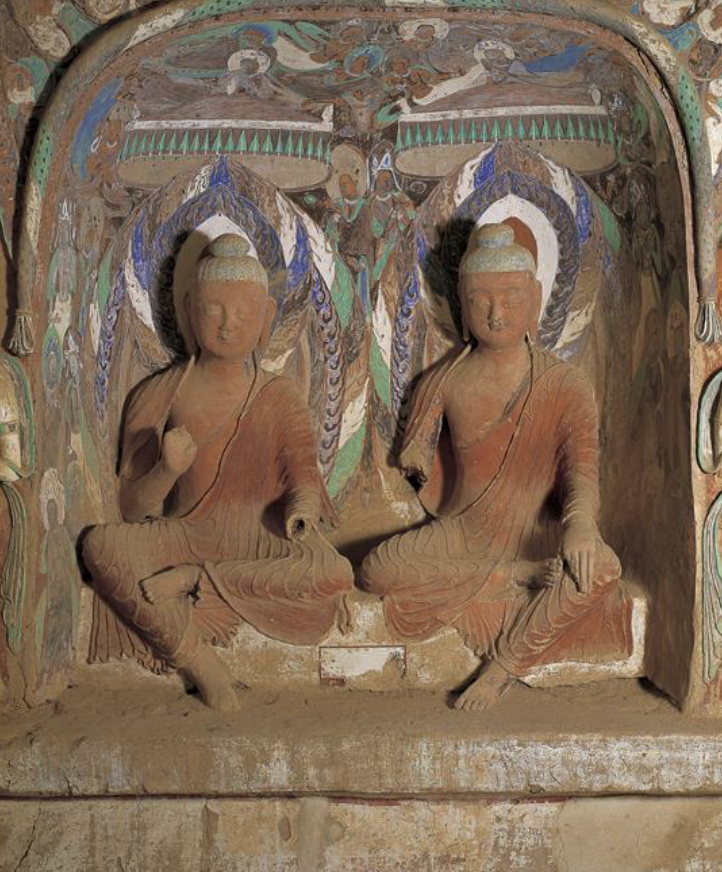 <p>Twin Buddha Niche (Mogao Cave, dunhuang)</p>
