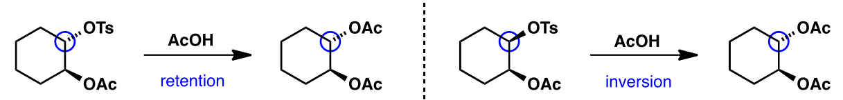 <p>Which of the pictured reactions will proceed quicker and why?</p>