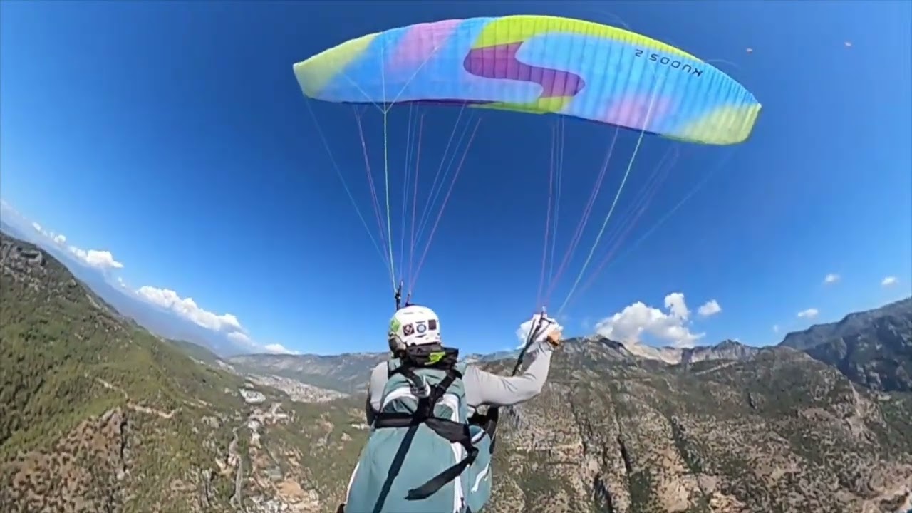 <p>Flying with a lightweight glider</p>