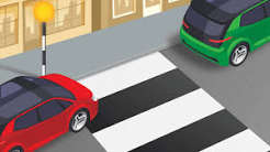 <p>which car, if any, is parked incorrectly?</p>