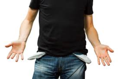 <p>I don't have money</p>