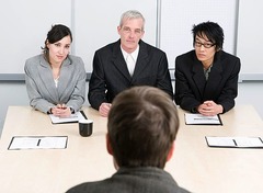 <p>interview, meeting</p>