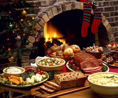 <p>Christmas Eve dinner</p>