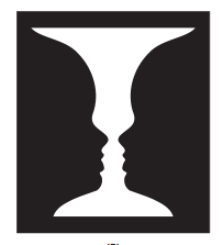 <p>The organization of the visual field into objects that stand out from their surroundings.</p>