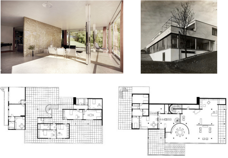 <p>Who designed the Tugendhat House?</p>