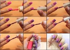 <p>to paint, to polish (one's nails)</p>