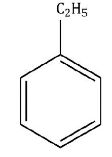 <p>C8H10 (C6H5-C2H5)</p>