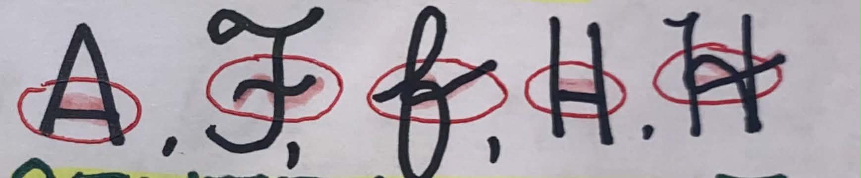 <p><span>is a horizontal or loop strokes used to complete letters A, H, F and D.</span></p>