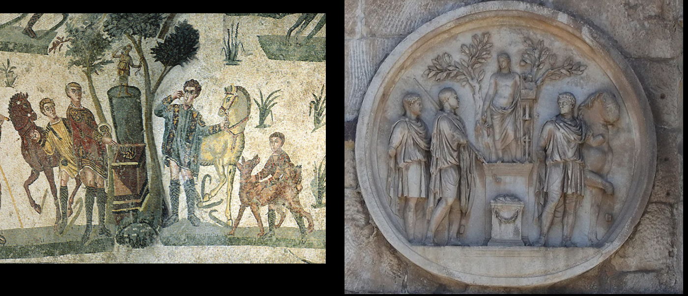 <p>Sacrifice to Apollo after the Boar Hunt</p>