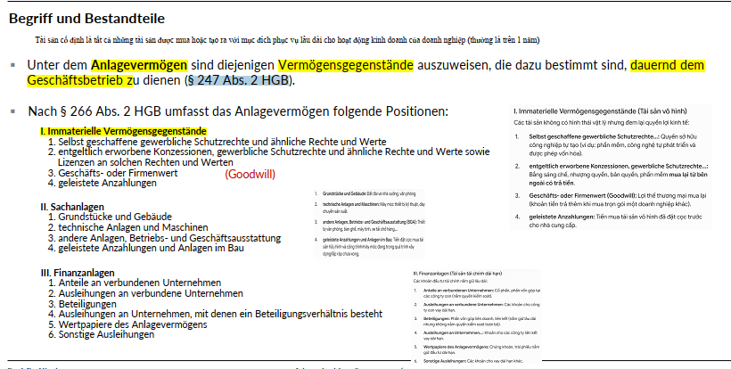 <p>Was gehören <span style="color: red;"><strong>zu Anlagevermögen</strong></span>? </p>