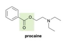 <p>Procaine (DOA of 17 mins)</p>