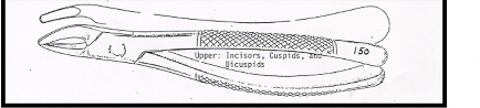 <p>#150 Upper Universal Forceps </p>