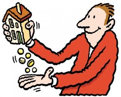 <p>The '$$$ amount you can sell your home for today' minus the '$$$ amount owed on the mortgage'</p>