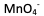 <p>MnO4-</p>