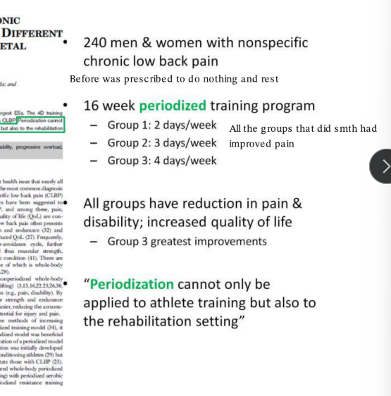 <p>1800’s - they were entertainers and physique contests, weightlifting in the olympics</p><p>1940’s - conversion of dr. peter karpovich which is an anti strength training prof starts to study strength training, and thomas delorme pioneers the use of resistance exercise for injured soldiers (hes why we have 3 sets of 10)</p><p>1960’s - resistance exercise gains popularity for athletes</p><p>1990’s - resistance exercise is recommended for adults</p><p>2009 - recommended in ACSM guidelines</p>