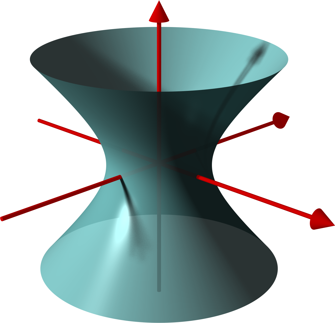 <p>Hyperboloid of one sheet</p>